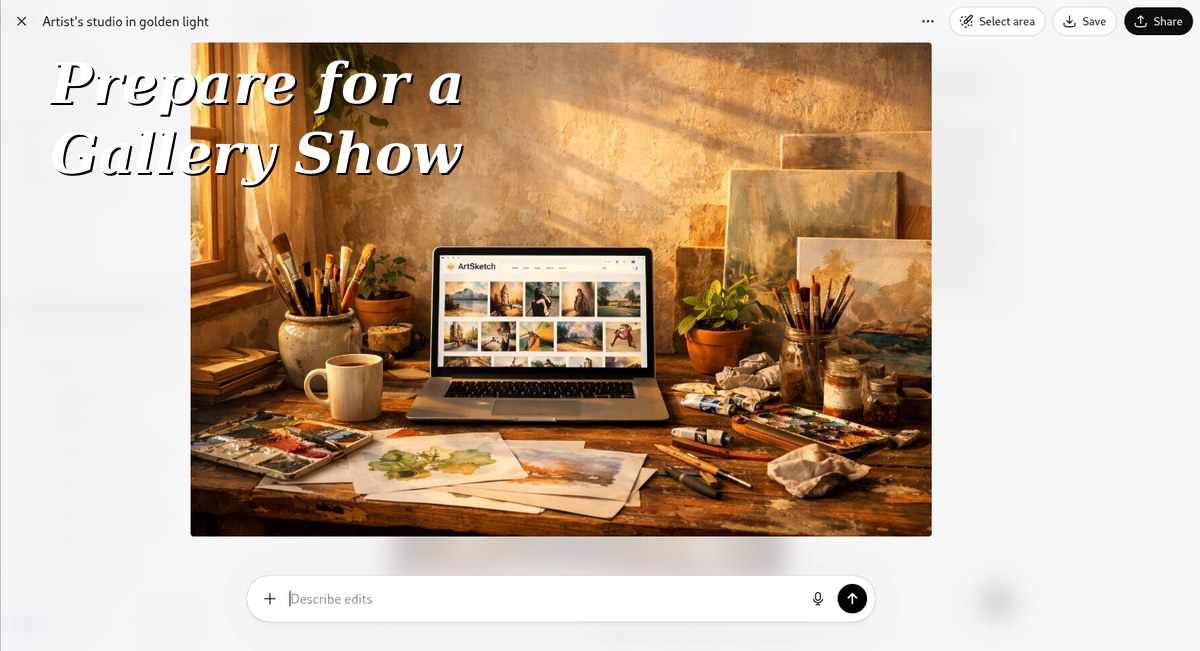 How to Use Fine Art Form to Prepare for a Successful Gallery Show